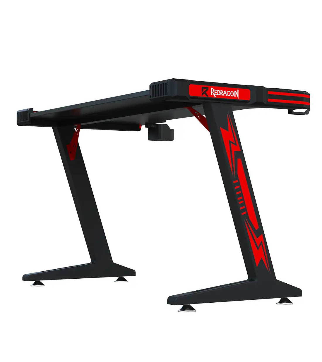 میز گیمینگ ردراگون GD-3112R 140cm LED 5 میز گیمینگ ردراگون GD-3112R 140cm LED