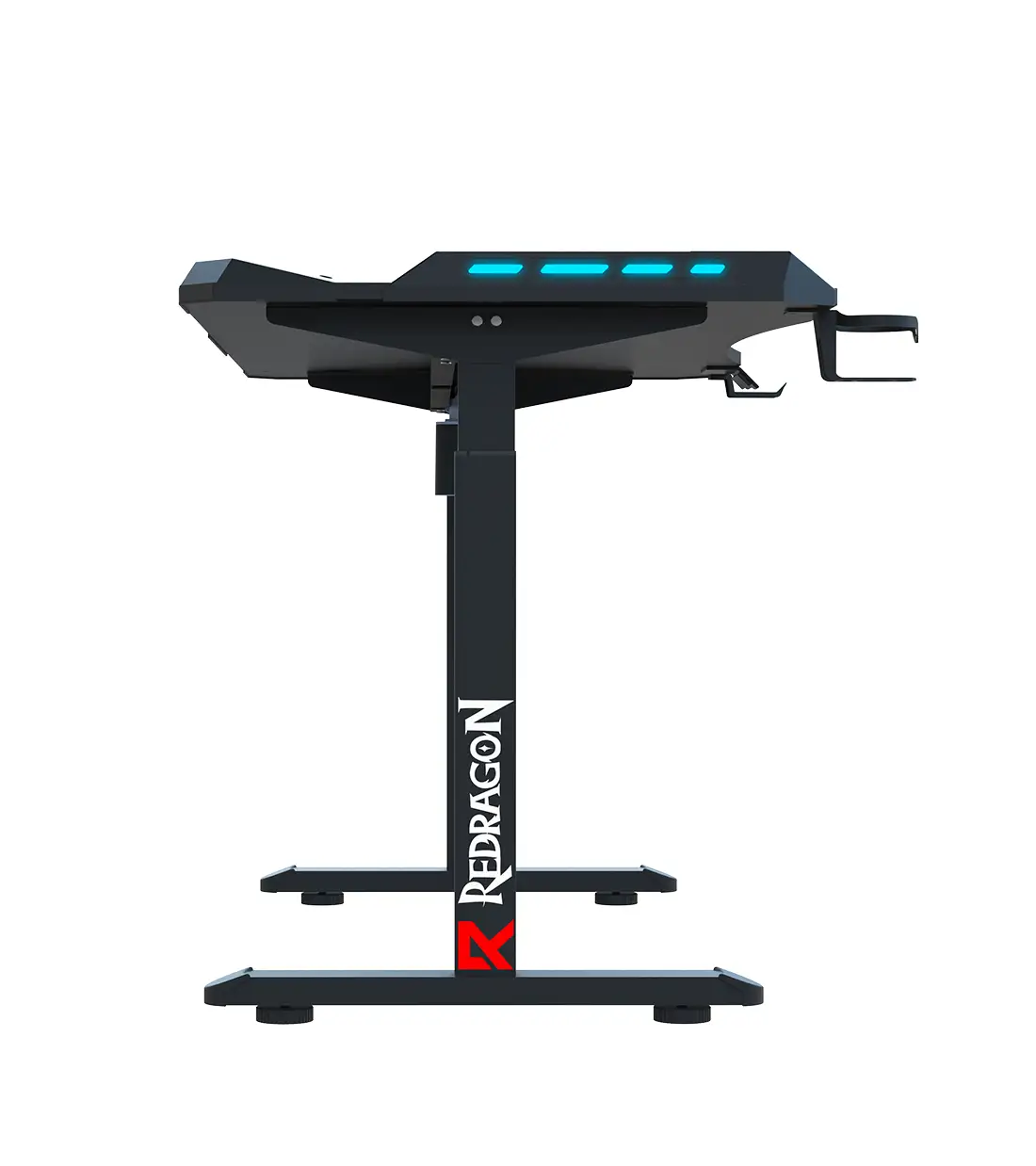 میز گیمینگ موتور دار ردراگون GD-3300-S 120cm LED 6 میز گیمینگ موتور دار ردراگون GD-3300-S 120cm LED