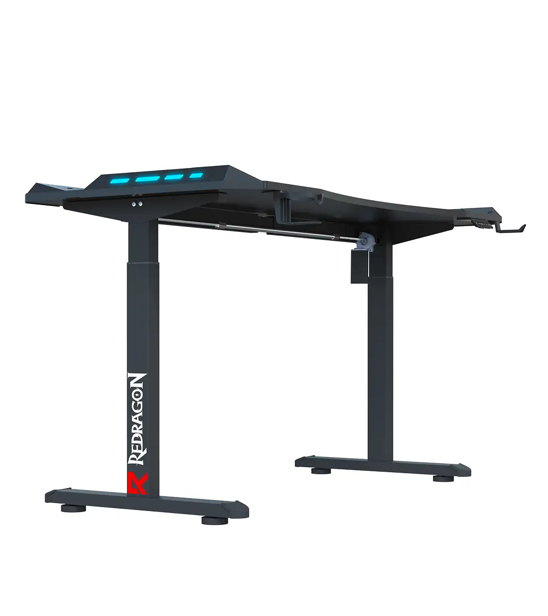 میز گیمینگ موتور دار ردراگون GD-3300-S 120cm LED 7 میز گیمینگ موتور دار ردراگون GD-3300-S 120cm LED