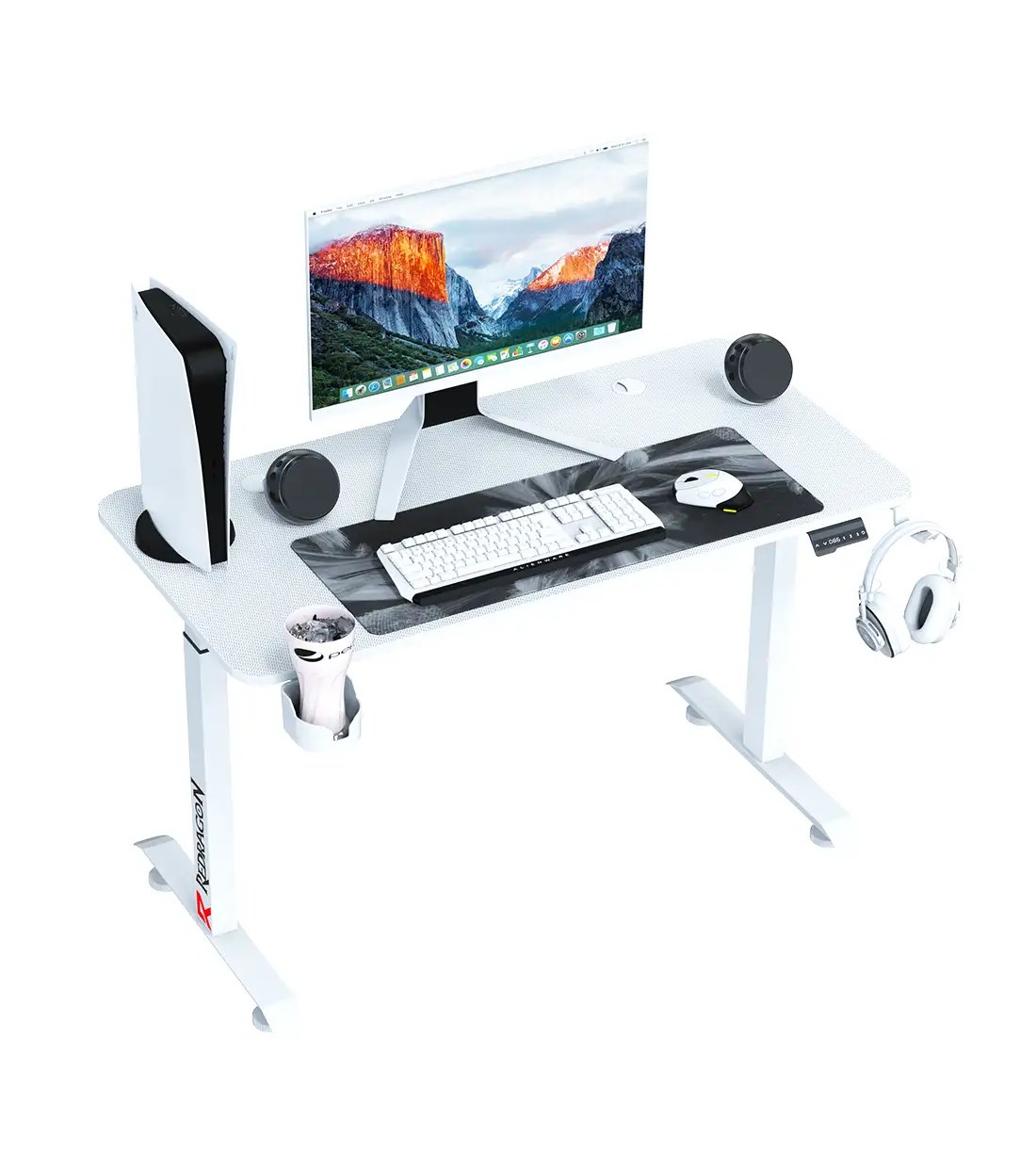 میز گیمینگ موتور دار ردراگون GD-3500W-M 140cm 9 میز گیمینگ موتور دار ردراگون GD-3500W-M 140cm