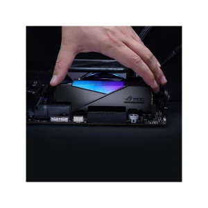 رم ای دیتا XPG LANCER RGB ROG 32GB (2x16GB) 6600MHz DDR5 CL32