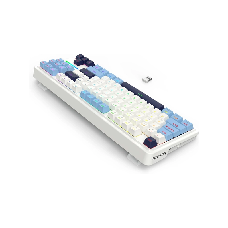 کیبورد بی سیم مکانیکال گیمینگ ردراگون K728 WBB Pro RGB 5 کیبورد گیمینگ ردراگون K728 WBB PRO