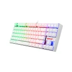 کیبورد مکانیکال گیمینگ ردراگون KUMARA K552 RGB WH سوئیچ آبی 14 کیبورد گیمینگ ردراگون KUMARA K552 RGB WH