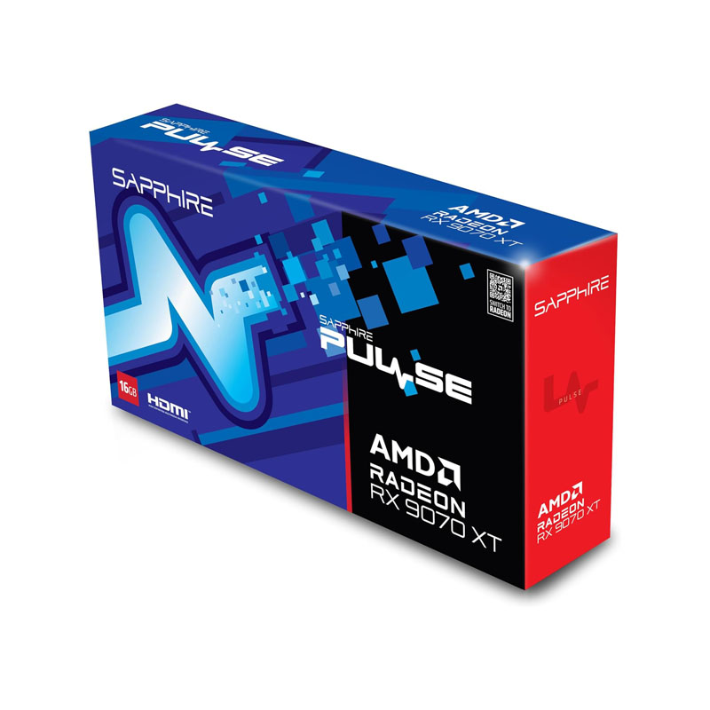 کارت گرافیک سافایر Sapphire PULSE RX 9070 XT 16GB 5 کارت گرافیک سافایر Sapphire PULSE RX 9070 XT 16GB