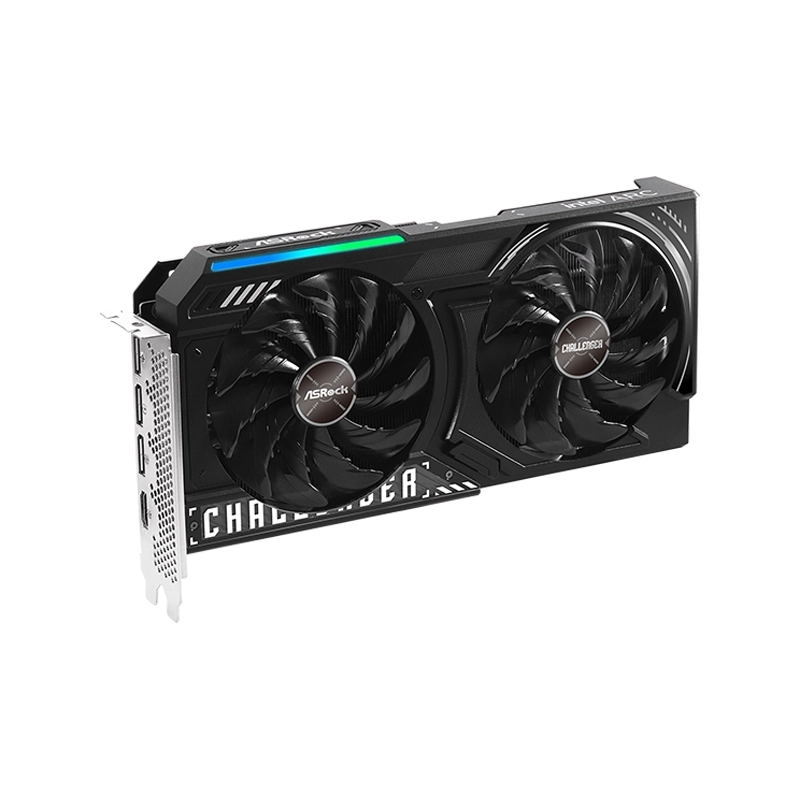 کارت گرافیک ازراک Intel Arc B580 Challenger 12GB OC GDDR6 4 B580 Challenger O12G