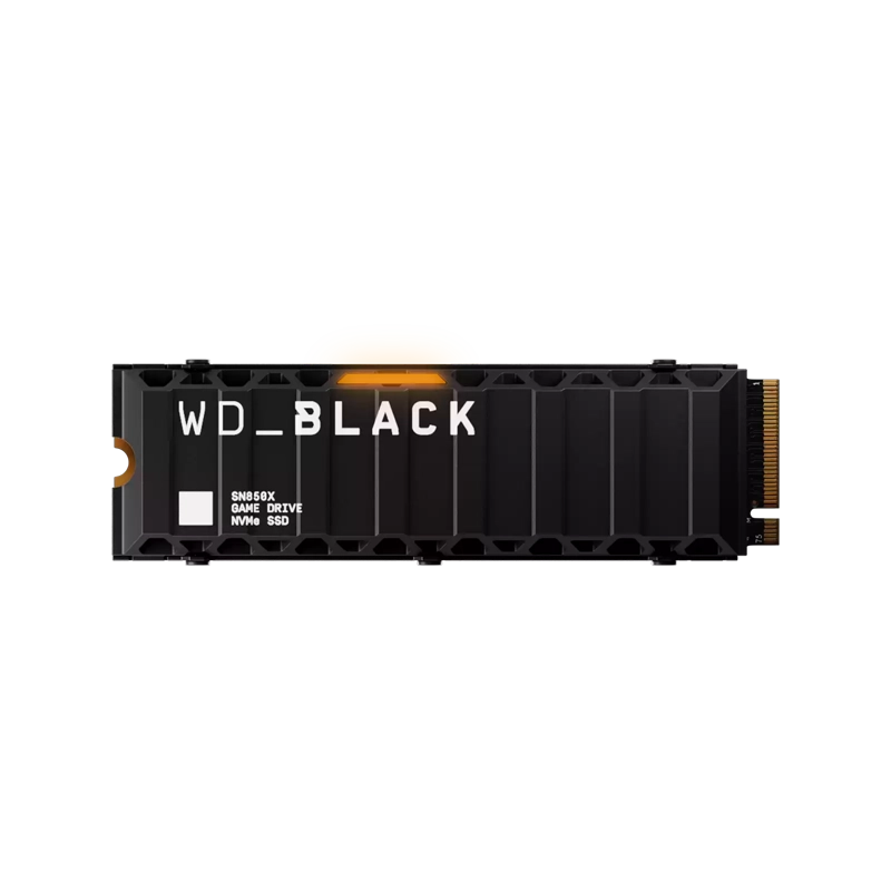 اس اس دی وسترن دیجیتال Black SN850X M.2 4TB With Heatsink 1 Black SN850X HS M.2 8TB