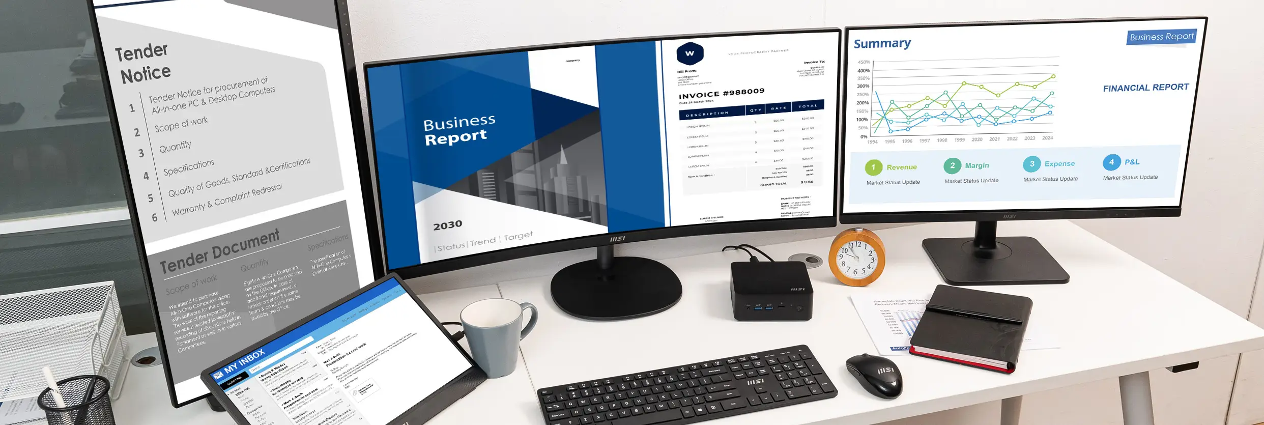 کامپیوتر کوچک ام اس آی Cubi NUC 1M i3-100U| Intel SOC| 16GB 5202MHz| SSD 1TB| UHD Graphics 24 Cubi NUC 1M i3