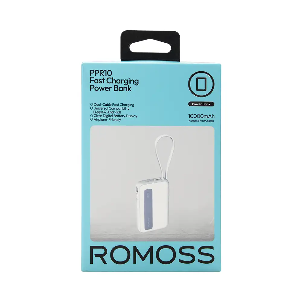 پاوربانک 10000mAh روموس مدل PPR10-152 1 پاوربانک 10000mAh روموس مدل PPR10-152