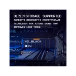 اس اس دی وسترن دیجیتال Black SN850X M.2 2TB With Heatsink 9 WD Black SN850X HS M.2 2T