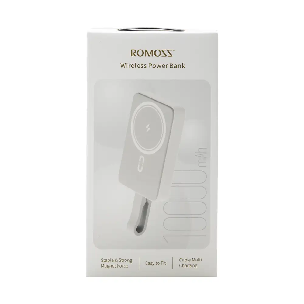 پاوربانک وایرلس (بیسیم) 10000mAh روموس مدل WMS10-121 1 پاوربانک وایرلس (بیسیم) 10000mAh روموس مدل WMS10-121