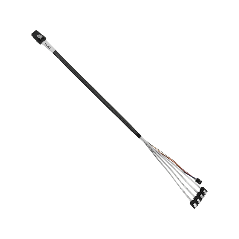 کابل تبدیل Mini-SAS به SATA سیلوراستون CPS03 4 CPS03