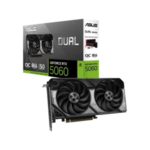 کارت گرافیک ایسوس Dual GeForce RTX5060 8GB GDDR7 OC Edition 35 Dual RTX5060 O8G