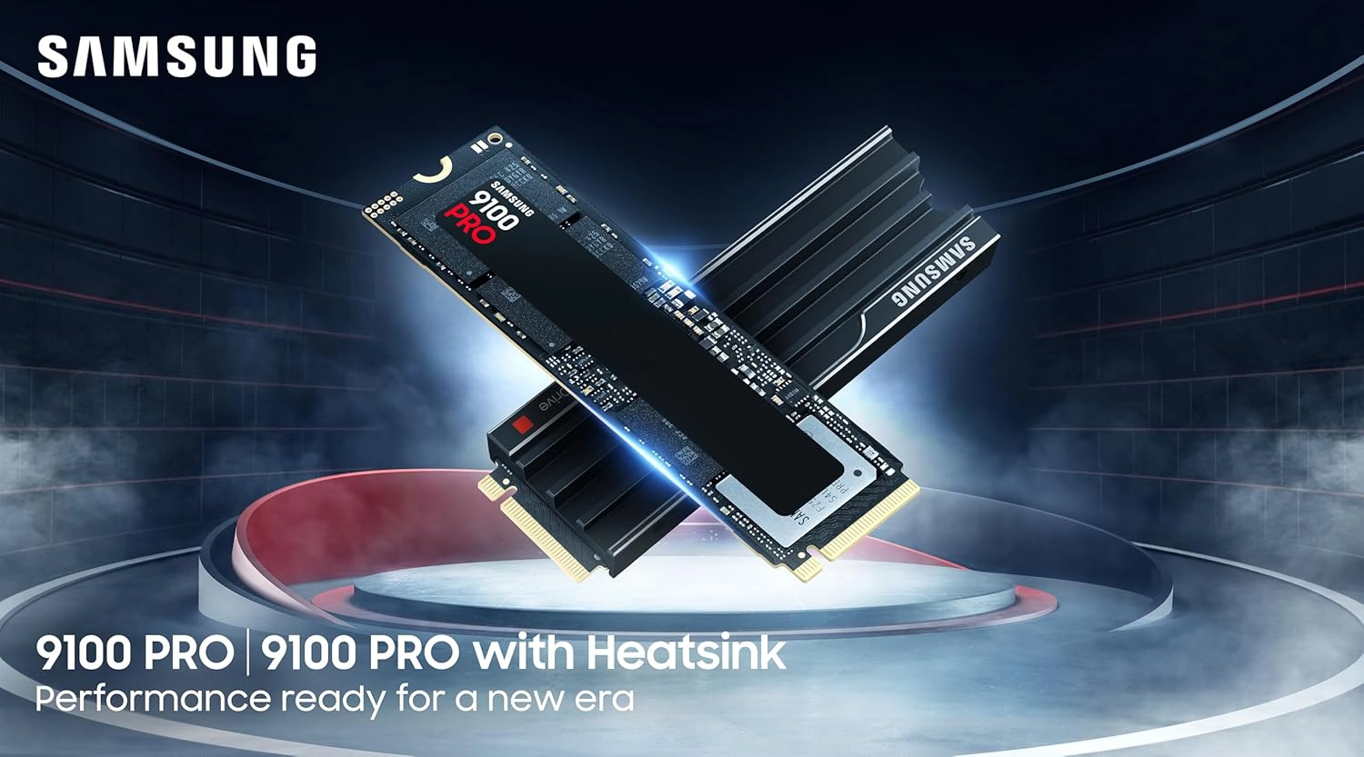 اس اس دی سامسونگ PRO 9100 with Heatsink 2TB 9 PRO 9100 HS 2T