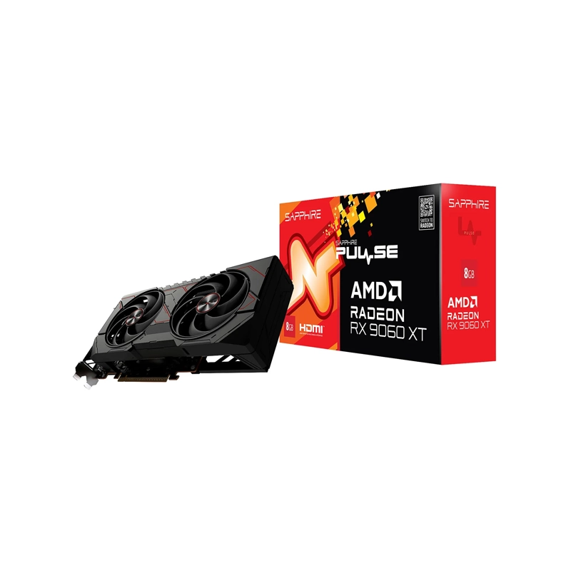 کارت گرافیک سافایر PULSE RX9060 XT GAMING OC 8GB GDDR6 1 Sapphire Pulse RX9060 XT O8G