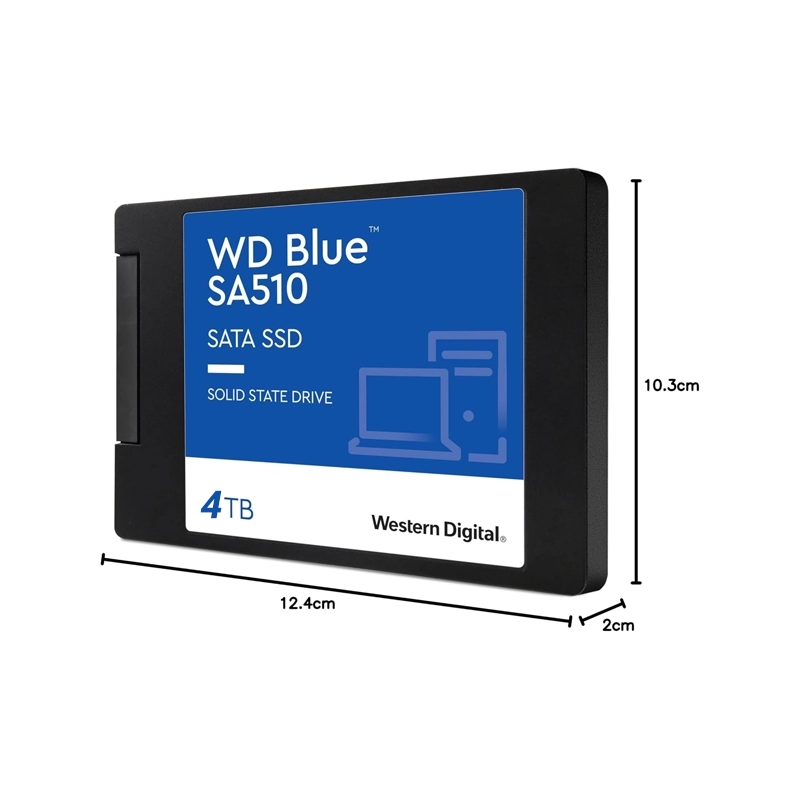 اس اس دی وسترن دیجیتال مدل Blue SA510 4TB 2 WD SA510 4T