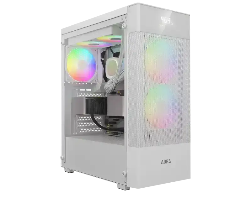 کیس گیم دیاس AURA GC5 ELITE WH 17 AURA GC5 ELITE WH