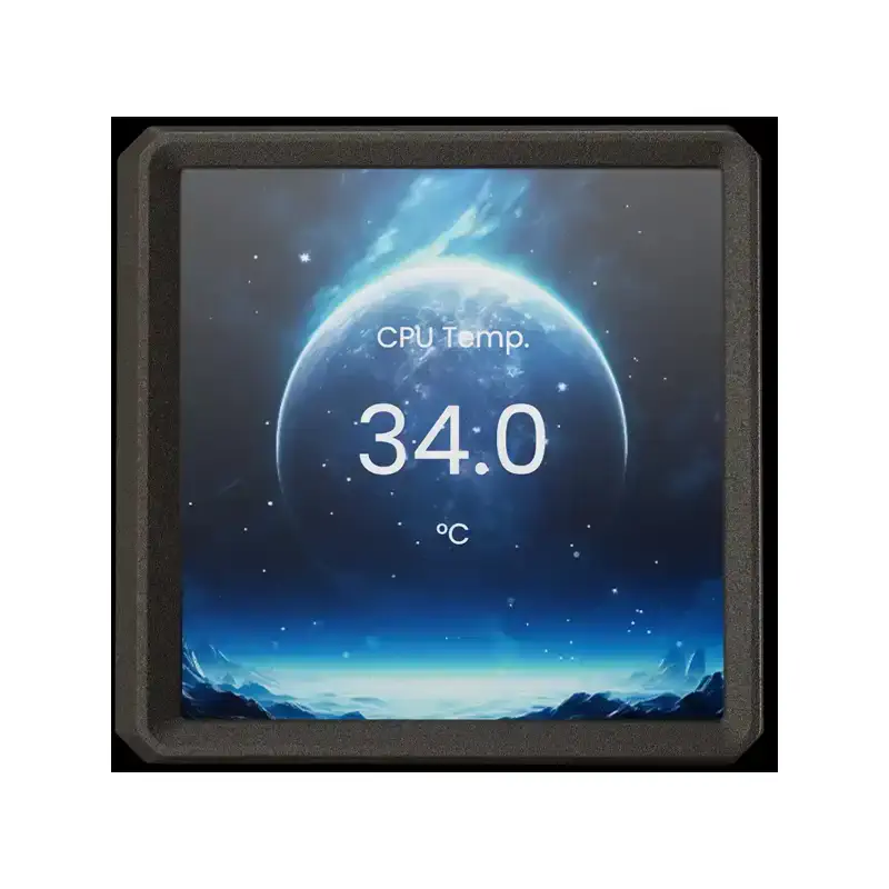 خنک کننده مایع گیم دیاس AURA GL240 LCD ARGB 5 AURA GL240 LCD ARGB