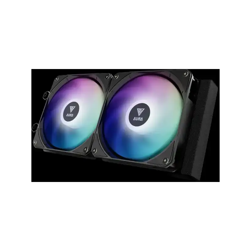 خنک کننده مایع گیم دیاس AURA GL240 LCD ARGB 8 AURA GL240 LCD ARGB