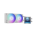 خنک کننده مایع گیم دیاس AURA GL240 LCD WH ARGB 14 AURA GL240 LCD WH
