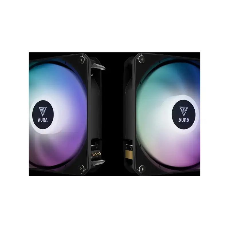خنک کننده مایع گیم دیاس AURA GL360 LCD ARGB 11 AURA GL360 LCD ARGB