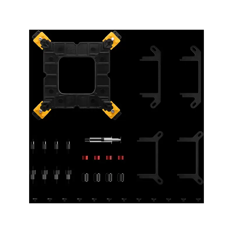 خنک کننده مایع گیم دیاس AURA GL360 LCD ARGB 12 AURA GL360 LCD ARGB