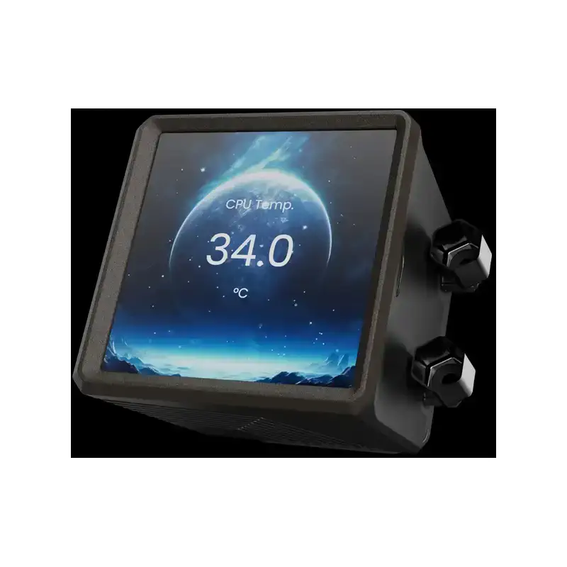 خنک کننده مایع گیم دیاس AURA GL360 LCD ARGB 5 AURA GL360 LCD ARGB