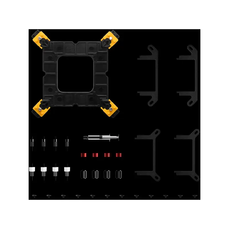 خنک کننده مایع گیم دیاس AURA GL360 LCD WH ARGB 12 AURA GL360 LCD WH