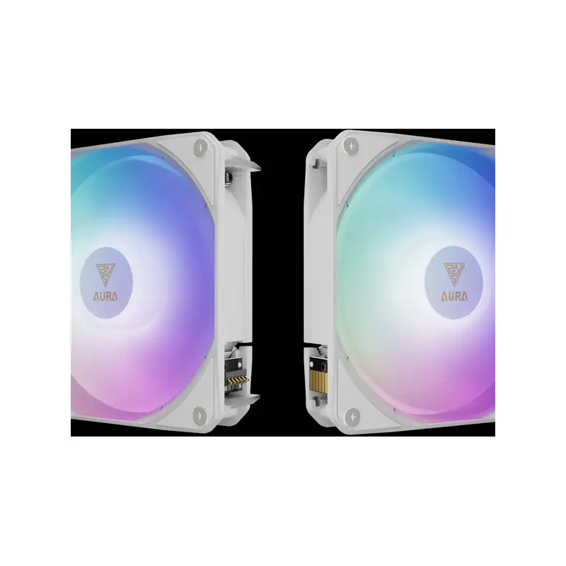 خنک کننده مایع گیم دیاس AURA GL360 LCD WH ARGB 11 AURA GL360 LCD WH