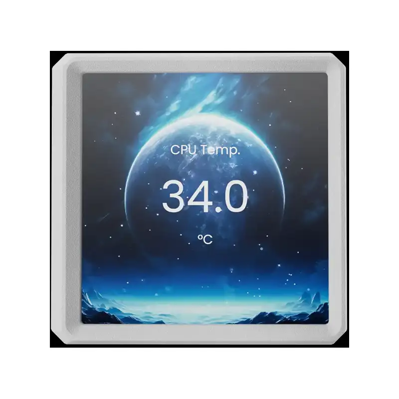 خنک کننده مایع گیم دیاس AURA GL360 LCD WH ARGB 4 AURA GL360 LCD WH