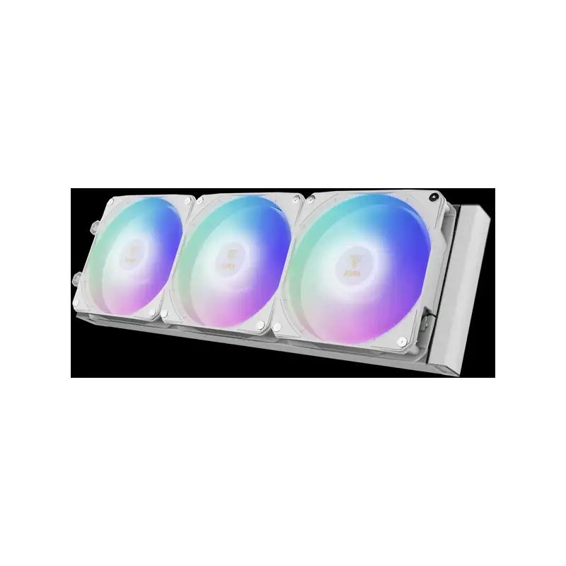 خنک کننده مایع گیم دیاس AURA GL360 LCD WH ARGB 7 AURA GL360 LCD WH