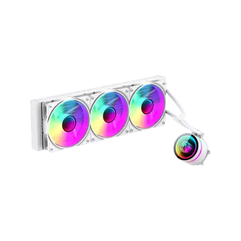 خنک کننده مایع پردازنده گیم مکس IceBurg 360 Infinity WH 1 ICEBURG 360 Infinity