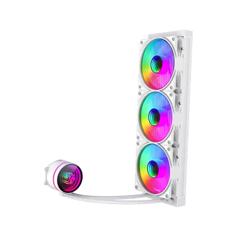 خنک کننده مایع پردازنده گیم مکس IceBurg 360 Infinity WH 4 ICEBURG 360 Infinity