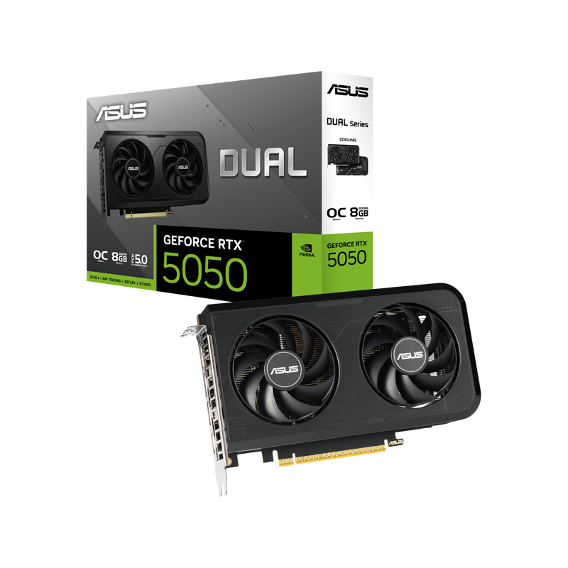 کارت گرافیک ایسوس ASUS Dual RTX 5050 OC 8GB GDDR6 1 کارت گرافیک ایسوس ASUS Dual RTX 5050 OC 8GB GDDR6