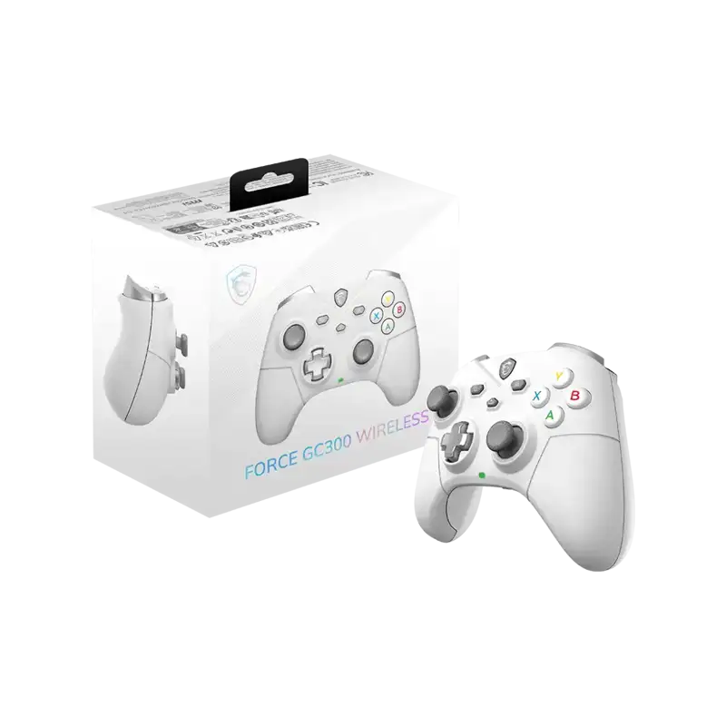 دسته بازی ام اس آی FORCE GC300 WHITE 6 FORCE GC300 WHITE