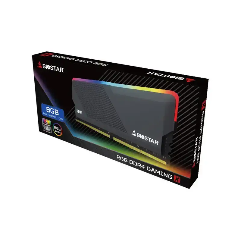 رم بایواستار GAMMIX X RGB 8GB (1x8GB) 3600MHz DDR4 5 GAMMIX X RGB D4