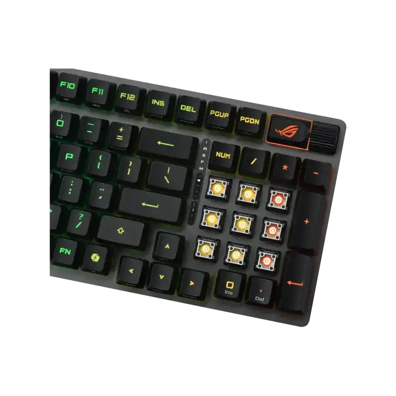 کیبورد گیمینگ ایسوس X902 ROG Strix Scope II 96 RX WL 7 ROG Strix Scope II 96 RX WL