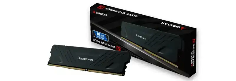 رم بایواستار Storming V 16GB (1x16GB) 3200MHz DDR4 CL16 7 Storming V D4