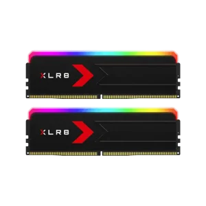 رم پی ان وای XLR8 RGB 64GB (32GB×2) 6000Mhz CL30 4 PNY XLR8 RGB