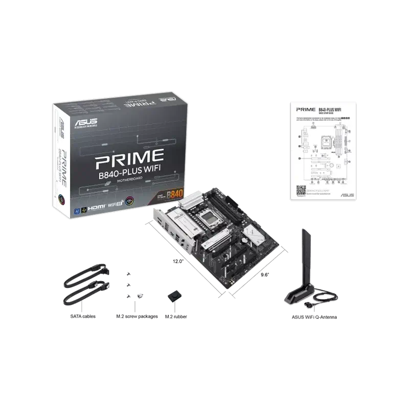 مادربرد ایسوس PRIME B840-PLUS WIFI 9 PRIME B840-PLUS WIFI