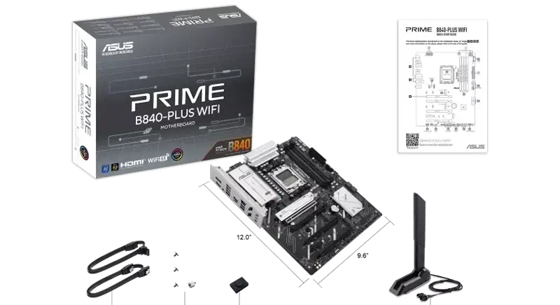 مادربرد ایسوس PRIME B840-PLUS WIFI 19 PRIME B840-PLUS WIFI