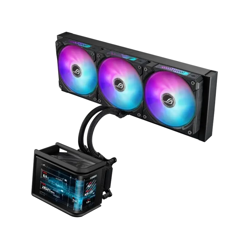 خنک کننده پردازنده ایسوس ROG Ryuo IV SLC 360 ARGB 1 ROG Ryuo IV SLC 360