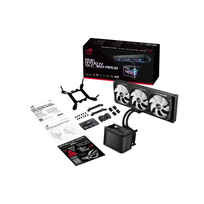 خنک کننده پردازنده ایسوس ROG Ryuo IV SLC 360 ARGB 14 ROG Ryuo IV SLC 360