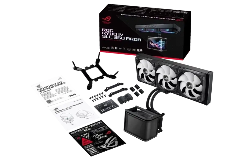 خنک کننده پردازنده ایسوس ROG Ryuo IV SLC 360 ARGB 31 ROG Ryuo IV SLC 360
