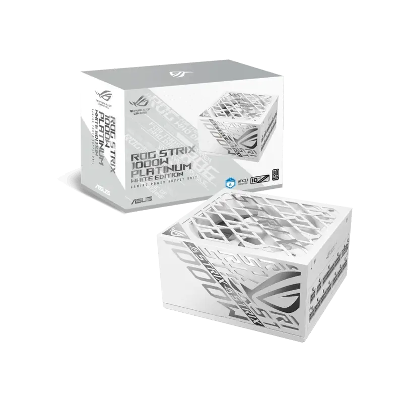 پاور ایسوس ROG Strix 1000W Platinum White Edition 13 ROG Strix 1000P WH
