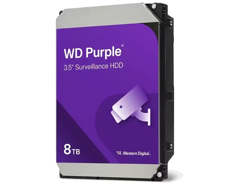 هارد اینترنال وسترن دیجیتال Purple WD85PURZ 8TB 5 WD85PURZ 8T