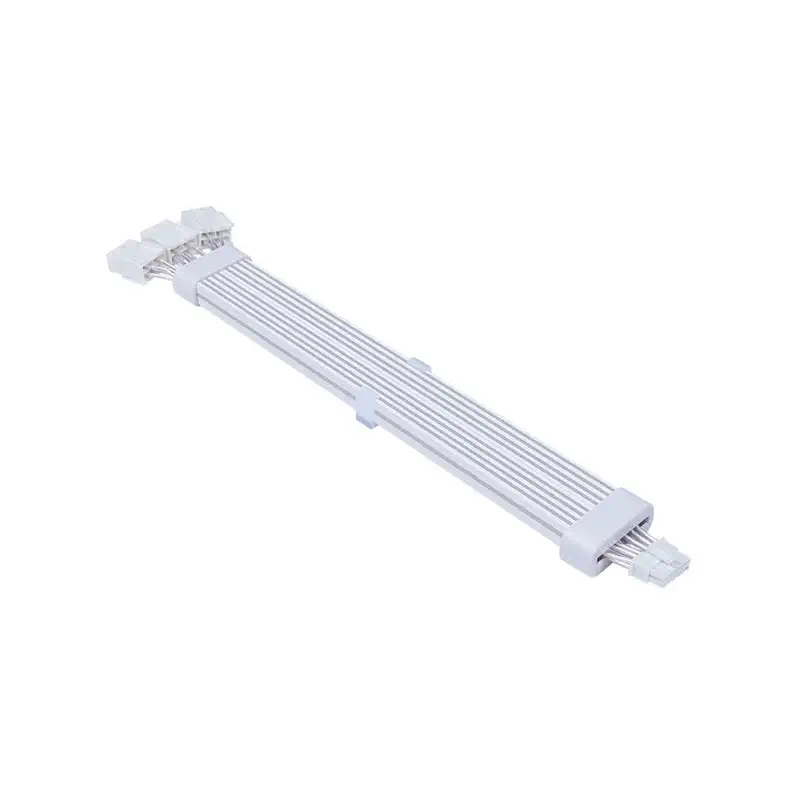 کابل اسلیو ایس گیک AC124 ARGB 12+4 Pin White 6 AC124 ARGB 12+4P Wh