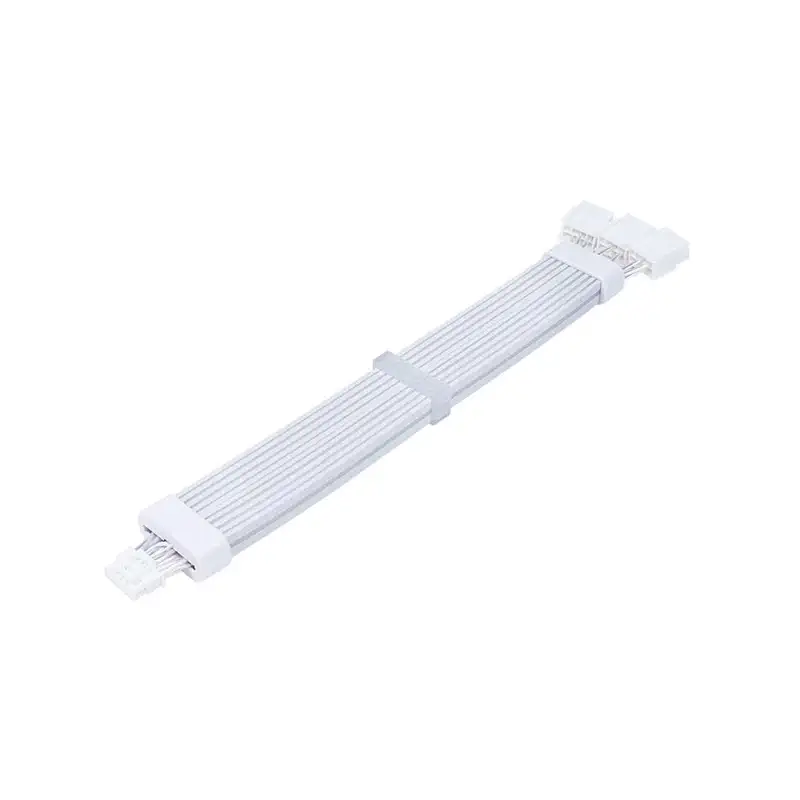 کابل اسلیو ایس گیک AC124 ARGB 12+4 Pin White 7 AC124 ARGB 12+4P Wh