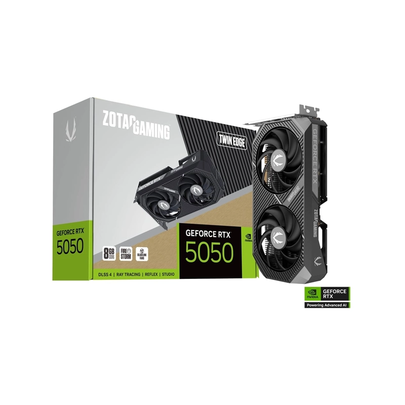 کارت گرافیک زوتاک GeForce RTX5050 Twin Edge 8GB GDDR6 1 RTX 5050 Twin Edge 8G
