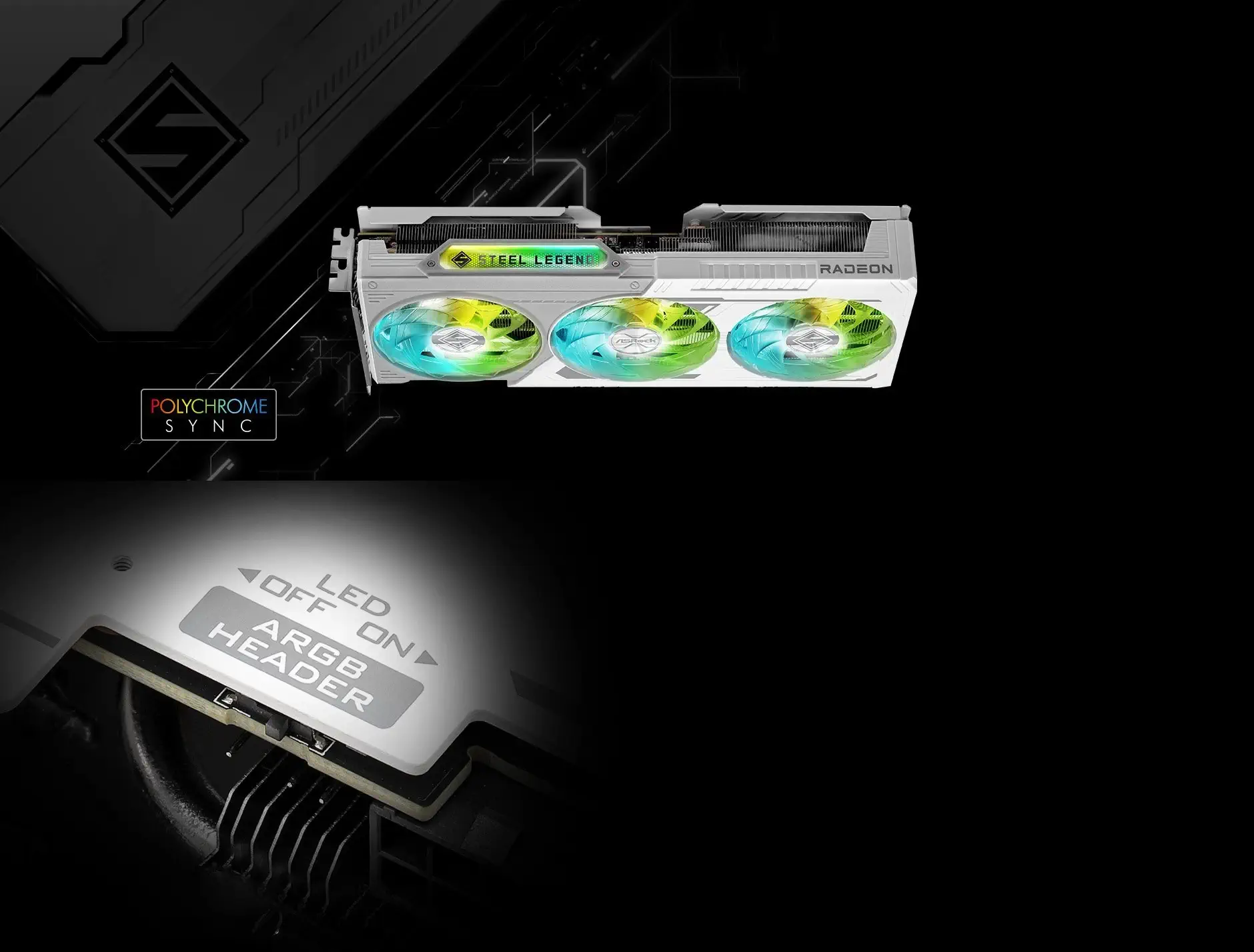 RX9060XT Steel Legend O16G