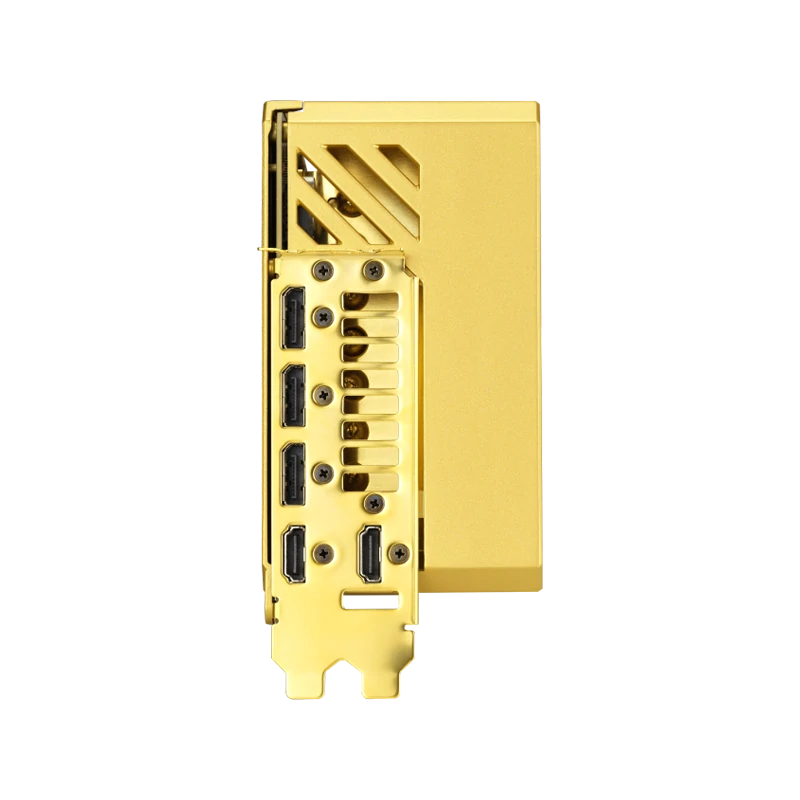 کارت گرافیک ایسوس ROG Astral RTX 5080 Dhahab CORE OC 16G 4 ROG Astral RTX 5080 Dhahab CORE OC 16G